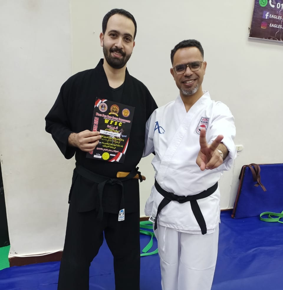 Ahmed elGharaz at training seminar